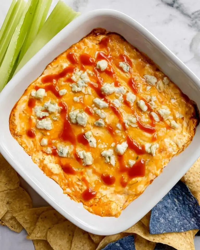Healthy Buffalo Chicken Dip Recipe