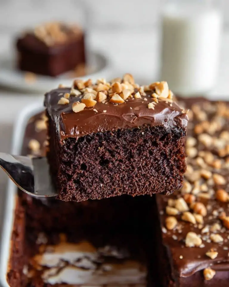 Chocolate Peanut Butter Cake Recipe