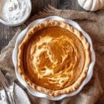 Hazelnut Pumpkin Pie with Mascarpone and Frangelico Recipe