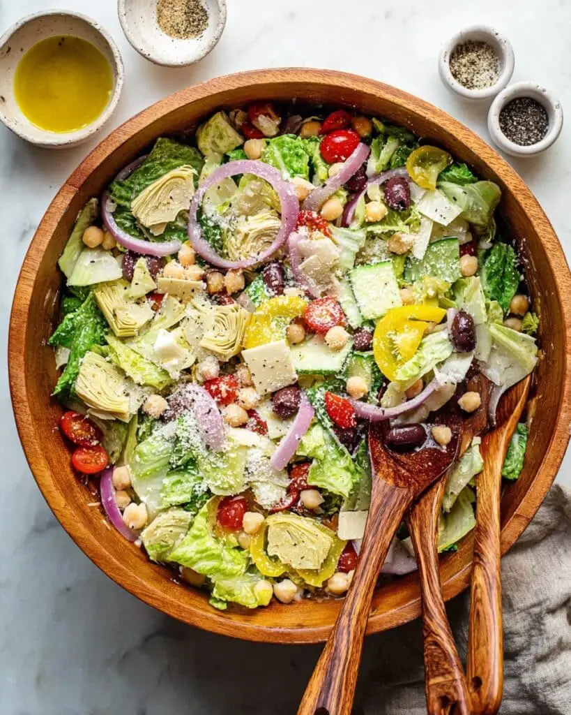 Big Italian Chopped Salad Recipe
