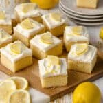Easy Frosted Cassava Flour Lemon Cake with Lemon Curd Recipe