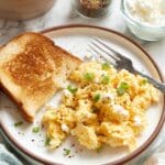 Cottage Cheese Scrambled Eggs (No Watery Mess) Recipe