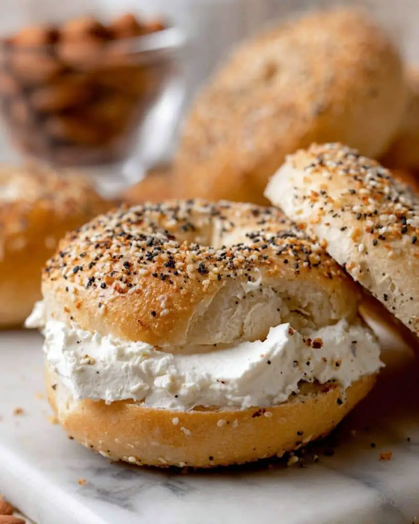 Low-Carb Greek Yogurt Bagels with Everything Bagel Seasoning Recipe