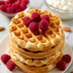 Cottage Cheese Almond Flour Waffles (Gluten-Free) Recipe