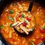 Slow Cooker Chicken Tortilla Soup Recipe