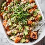 Salmon Rice Sushi Bake Recipe