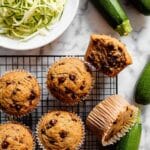 Zucchini Chocolate Chip Muffins (One-Bowl) Recipe