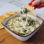 Game Day Spinach Artichoke Dip Recipe