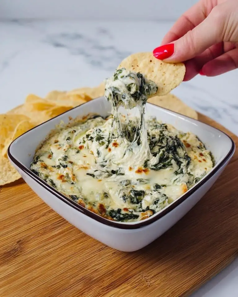Game Day Spinach Artichoke Dip Recipe