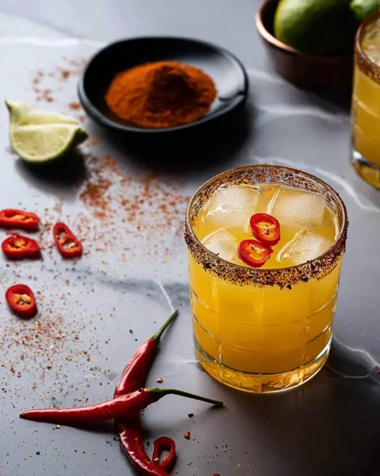 Spicy Mezcal Margaritas Recipe
