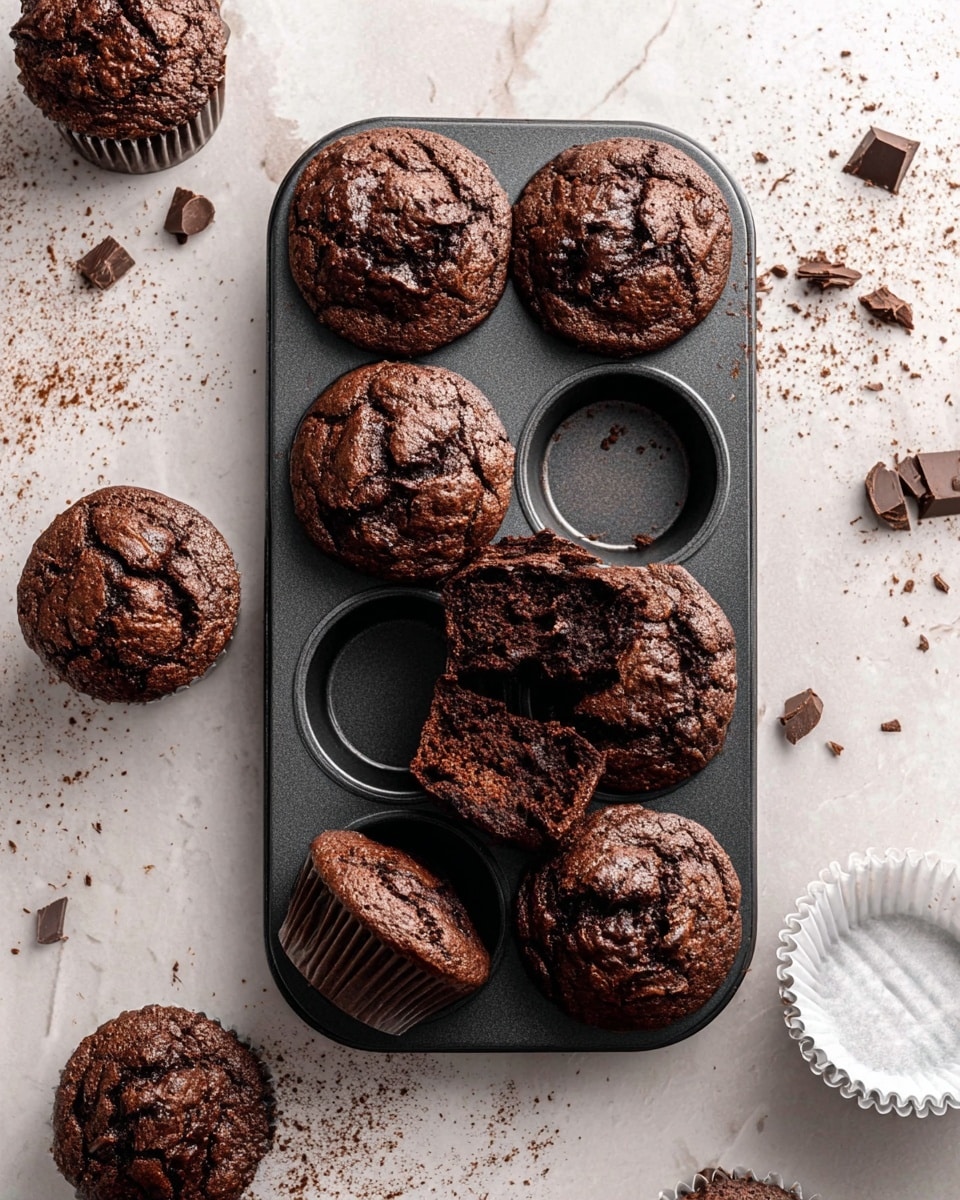 Triple Chocolate Muffins Recipe