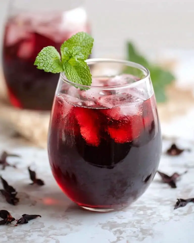Agua de Jamaica (Hibiscus Iced Tea) Recipe