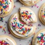 Soft Frosted Sugar Cookies Recipe