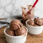 Malted Chocolate Peanut Butter Ice Cream Recipe